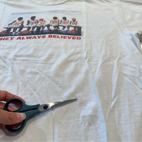 Vintage 90s Houston Rockets Basketball “They Always Believed” shirt  Mens XL - Picture 3 of 6